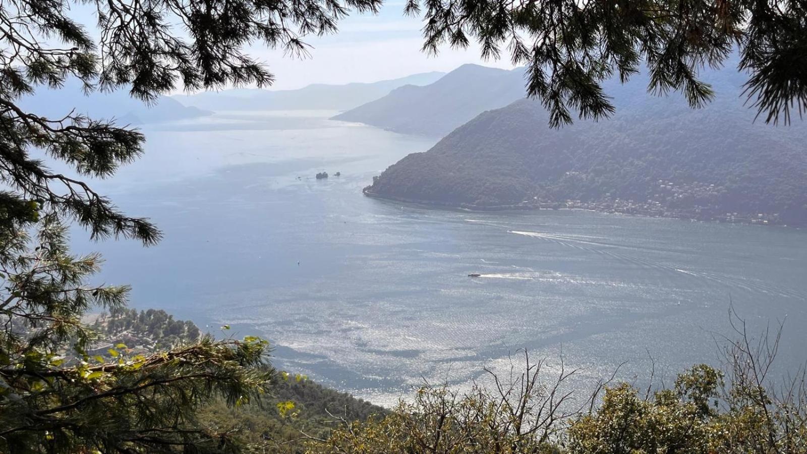 Villa Del Castanar Maccagno Bagian luar foto