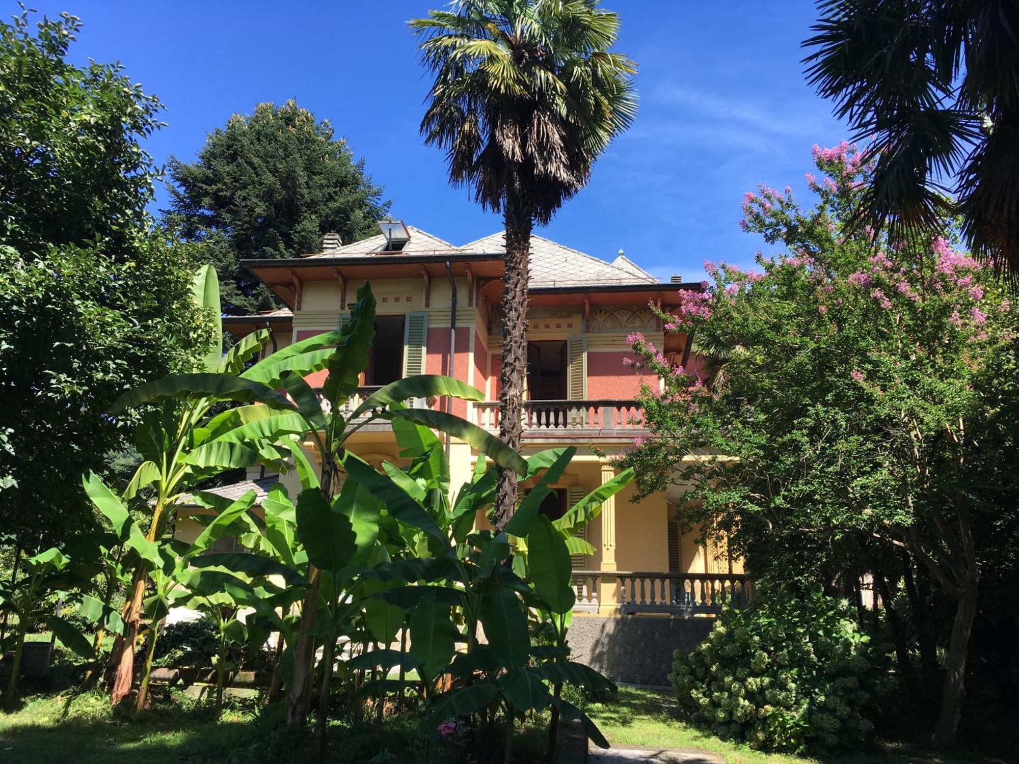 Villa Del Castanar Maccagno Bagian luar foto