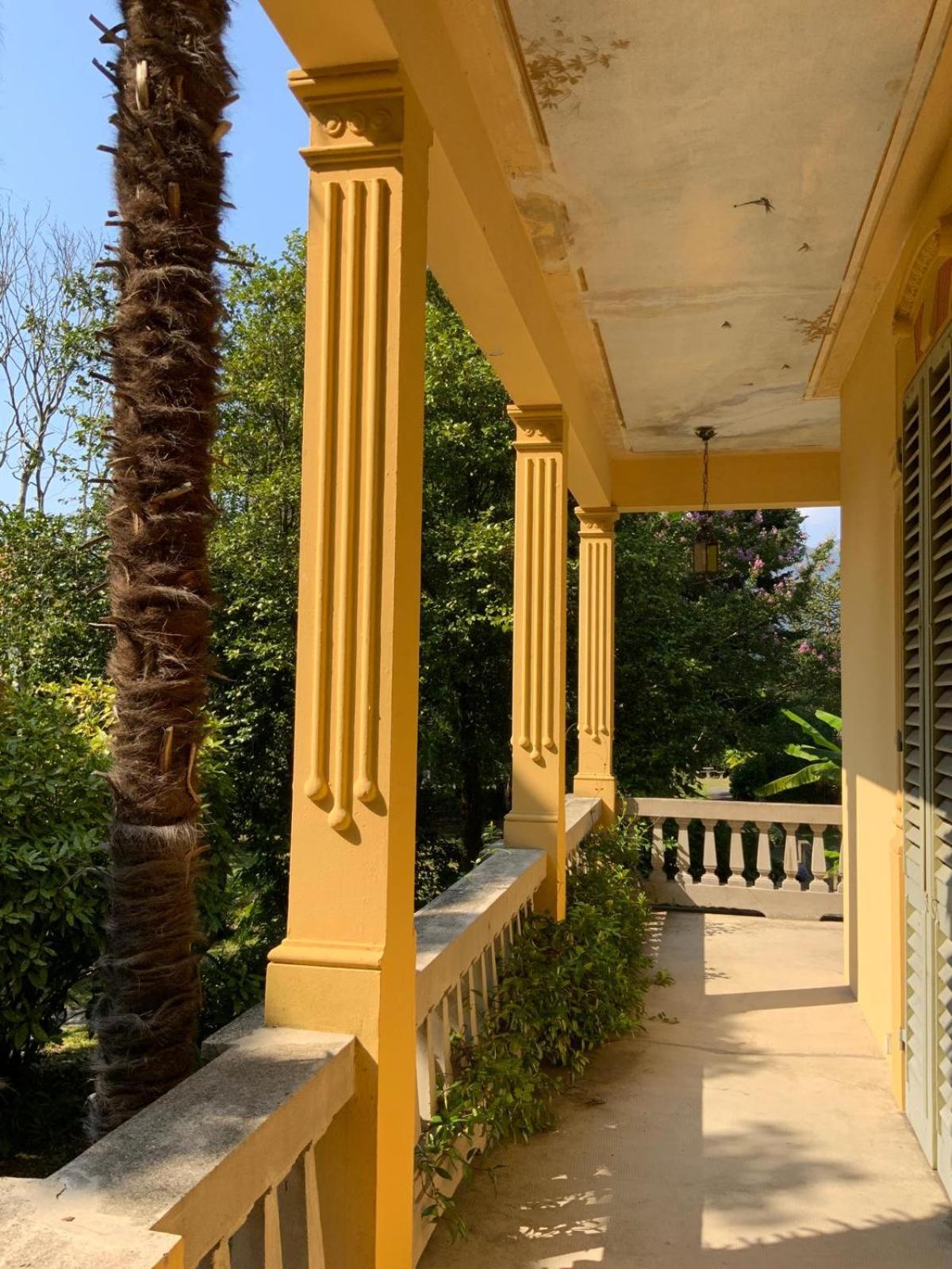 Villa Del Castanar Maccagno Bagian luar foto