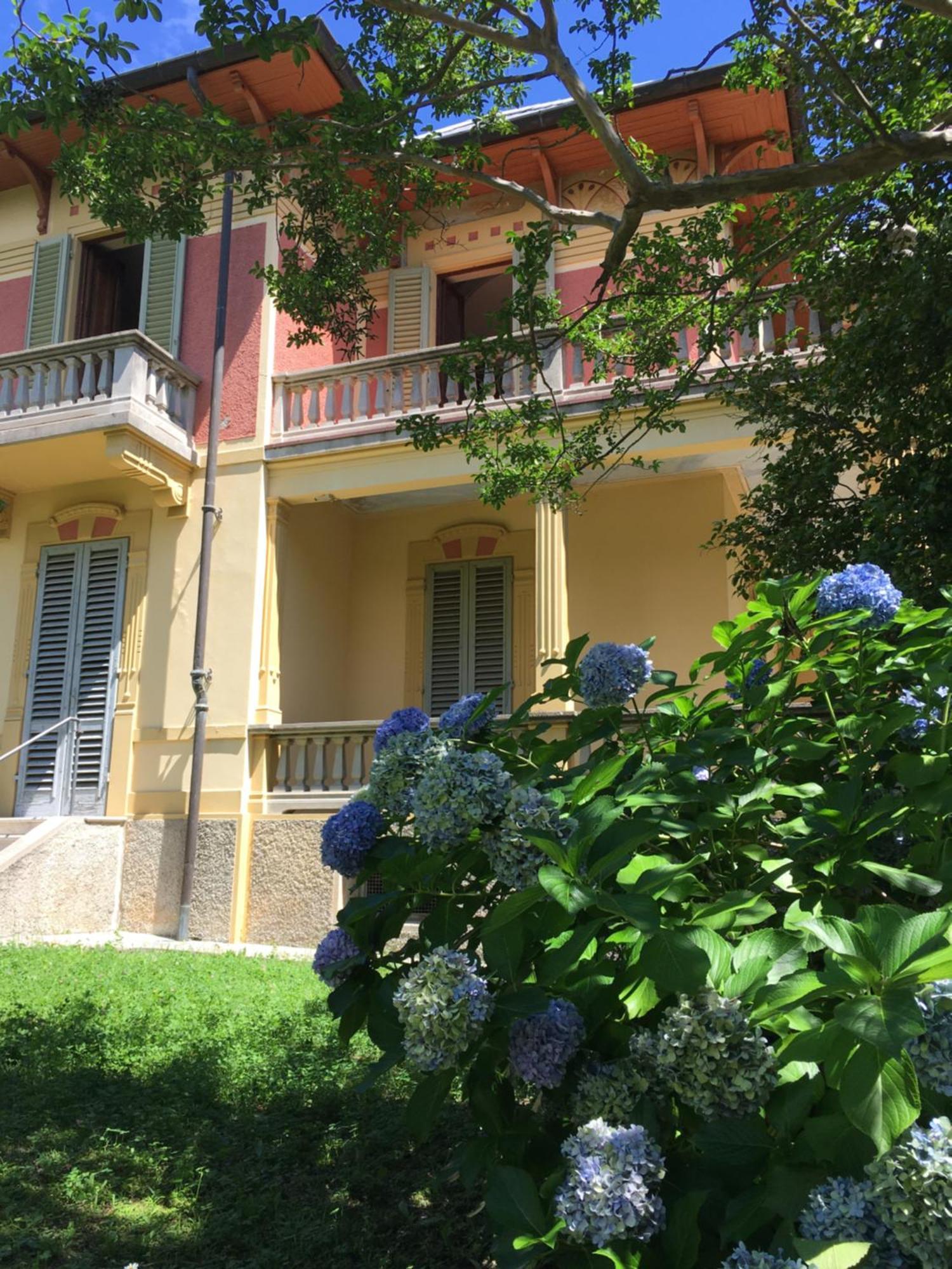 Villa Del Castanar Maccagno Bagian luar foto